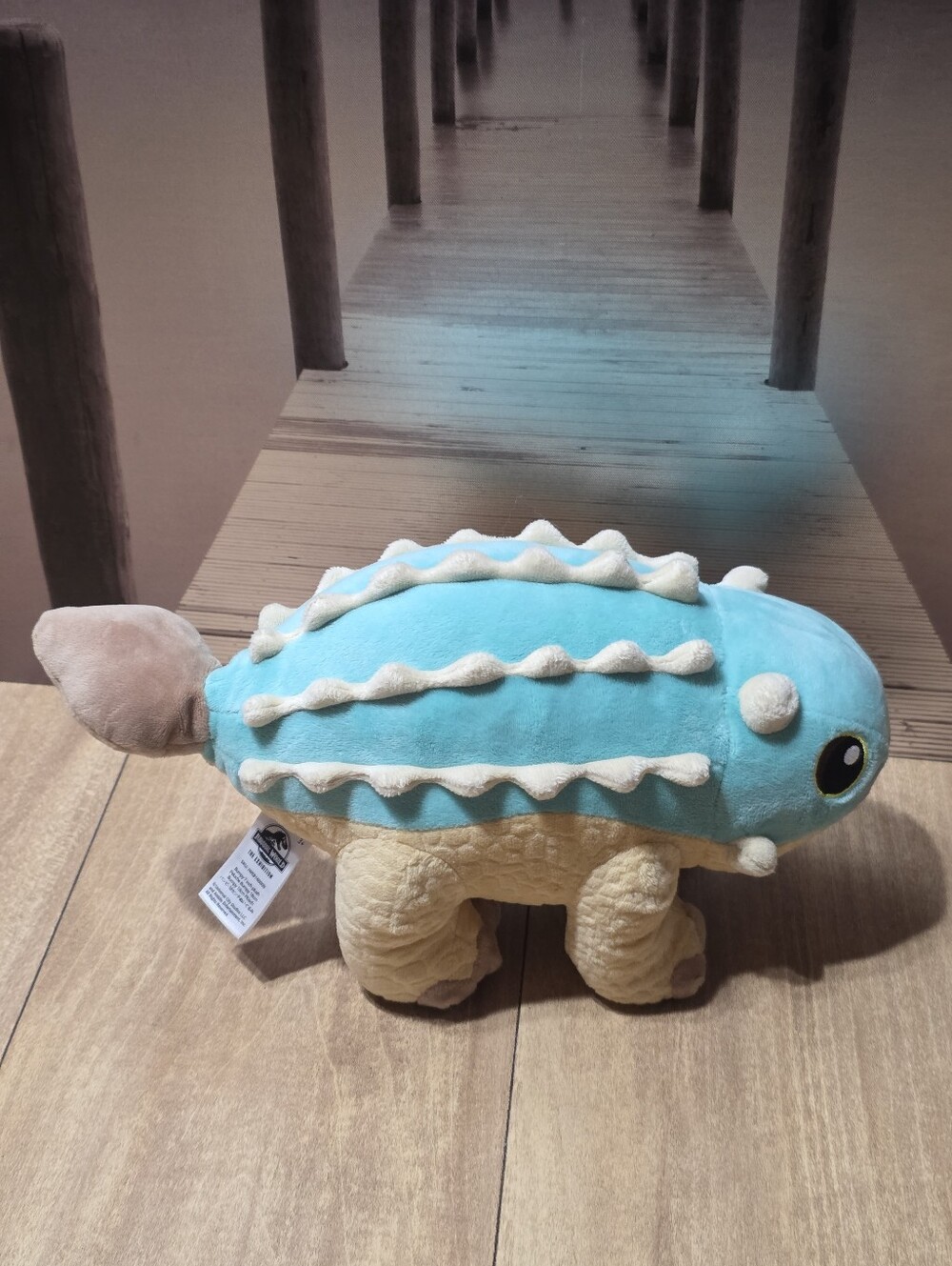 Jurassic Park World The Exhibition Bumpy (Camp Cretaceous) Plush RARE